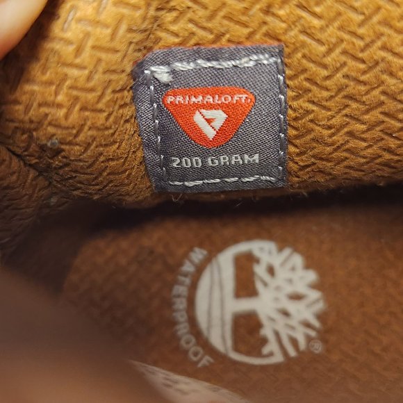 Timberland Toddler Premium Waterproof Boots Tan (7M) - Picture 11 of 14